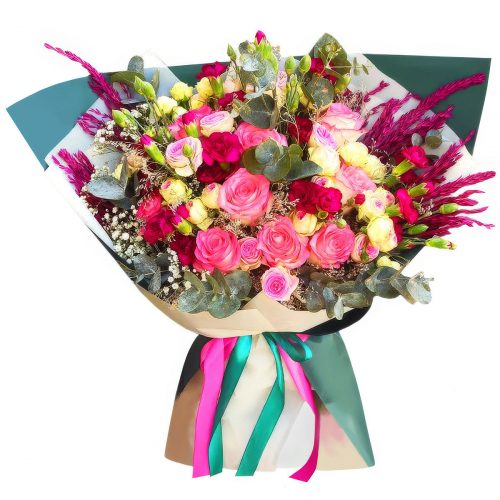 Цветочный букет «Светлая гармония»