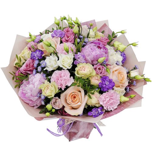 Цветочный букет «Сиреневый сон»