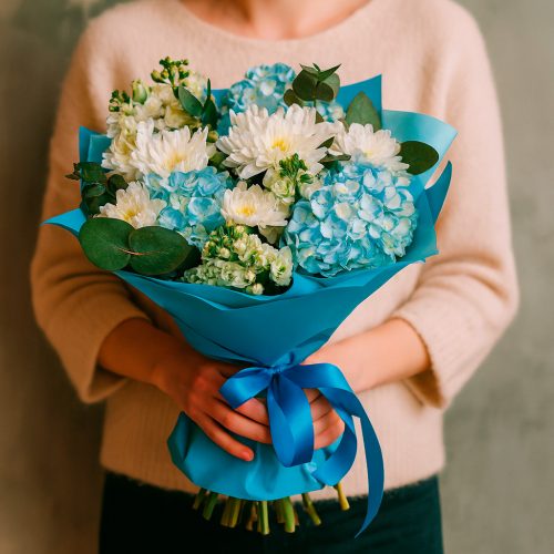Букет «Ледяная свежесть»